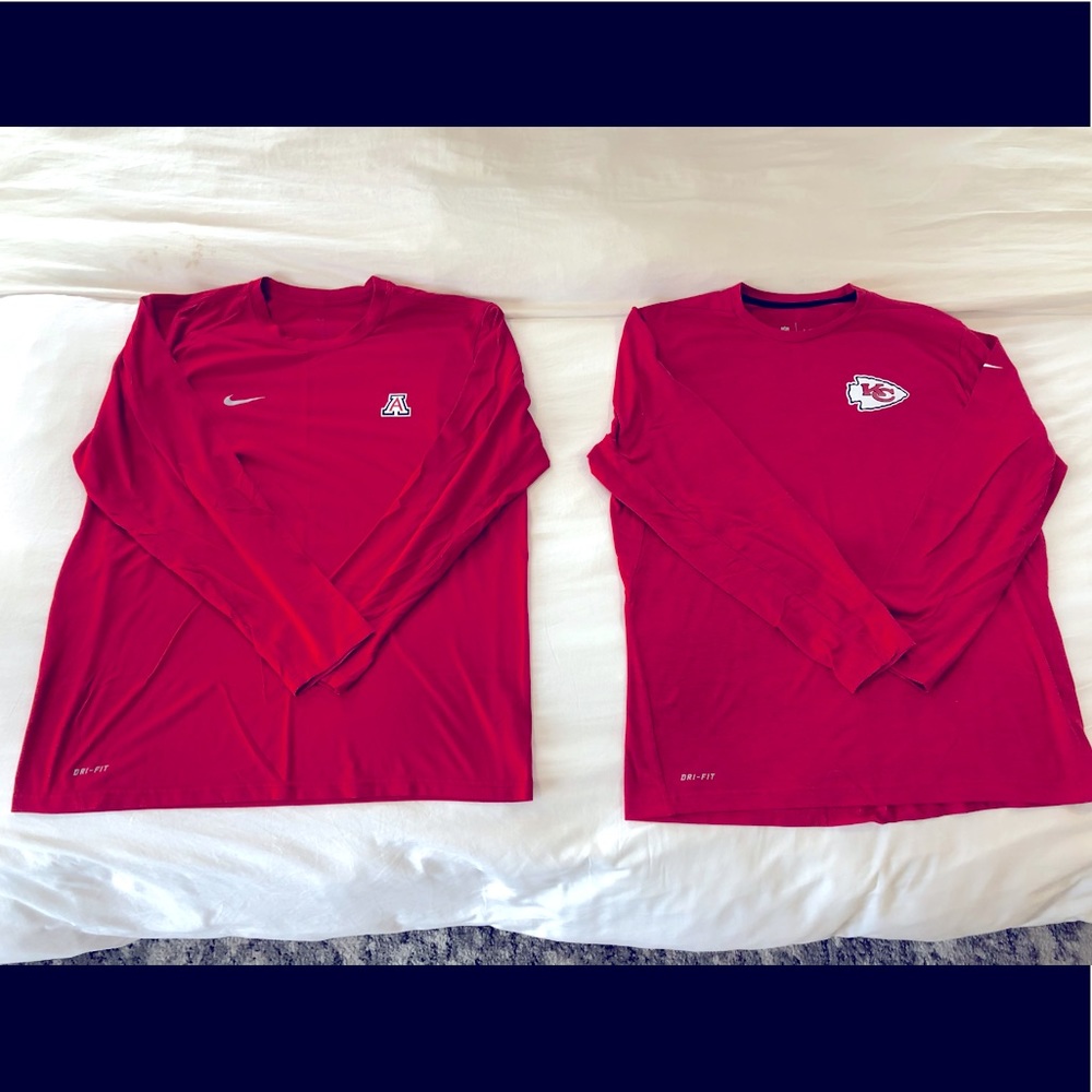 XL Nike Dri Fit Long Sleeve Bundle